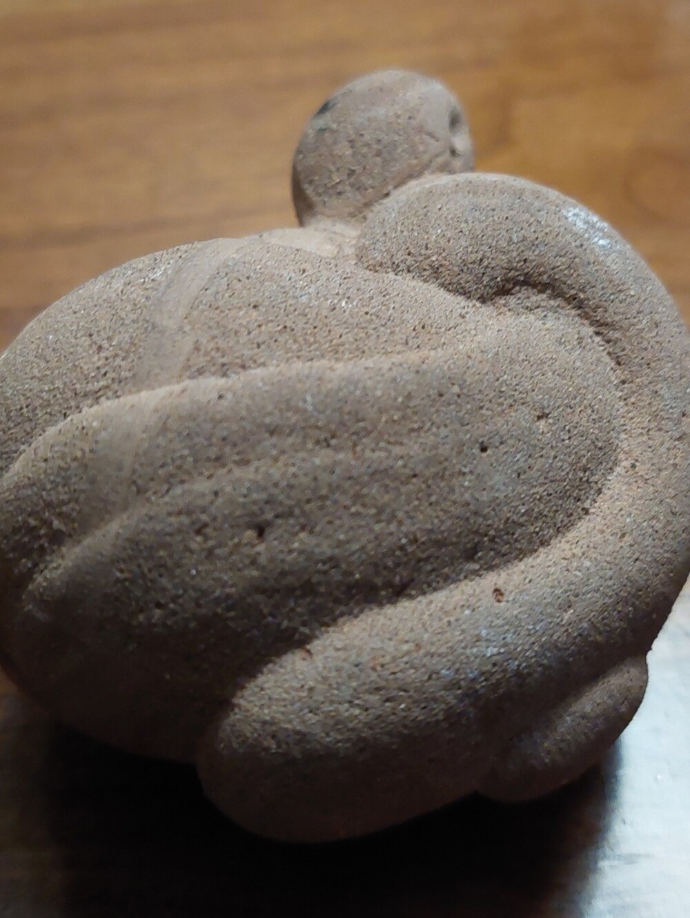 Unique "Weeping Budda" Natural Fairy Stone Concretion